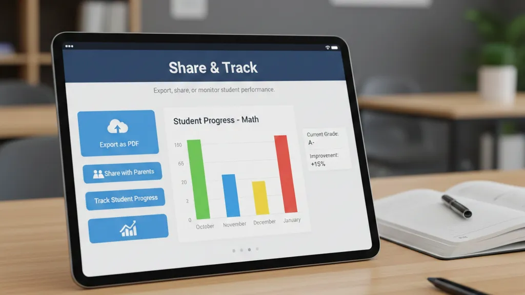 Share and export AI feedback as PDF report